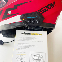 Casque Moto sans Fil BT-12 Étanche à Très Longue Autonomie avec Réponse Automatique BT12 pour Casque de Moto, Origine Chine
