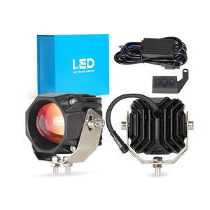 MD17 20W 2000LM luci LED moto con funzione stroboscopica per R1200GS F800GS <span class=keywords><strong>K1600</strong></span> & montaggio universale - Product Image 3