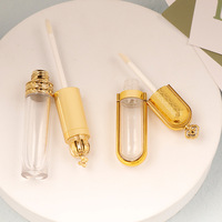 Tubes de brillant à lèvres vides 5ml avec bouchon couronne en ABS, personnalisables avec logo et couleur, vente en gros OEM ODM