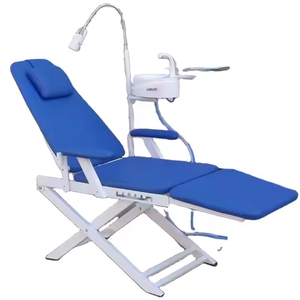 Sedia dentale elettrica di lusso di alta qualità Set di unità a prezzi di fabbrica con eccellenti caratteristiche mediche realizzate in metallo resistente - Product Image 2