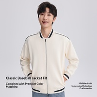 Nouvelle arrivée, veste bomber à col montant avec fermeture éclair, rayures sur le devant, logo, vêtements de travail, en stock, automne-hiver