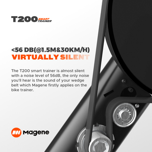 Magene-Entrenador de bicicleta inteligente T200, accesorios de bicicleta, calibración cero electromagnética - Product Image 5