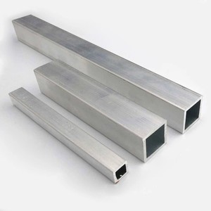Tubos/Perfiles de Aluminio Rectangulares y Cuadrados Extruidos bibo, Grados 6061/6063/1060/5052, MOQ 1 Tonelada, Longitudes Personalizables - Product Image 2
