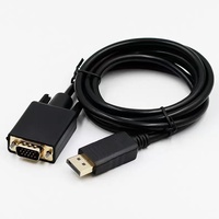 Câble adaptateur DP vers VGA de 1,8 m, câble haute définition VGA