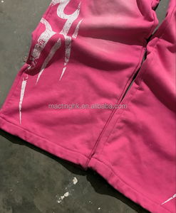 กางเกงจ็อกกิ้งลำลองผ้าฝ้ายหนานุ่มพิเศษ 100% ปิดเชือกผูกเอว พิมพ์ลายซิลค์สกรีน - Product Image 2