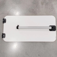 Accessoires pour camping-car, pied de table amovible pour camping-car, support de bureau télescopique en alliage d'aluminium pour camping-car, yachts, bateaux, camping-cars, caravanes