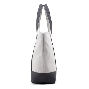 Bolsas de lona de algodón ecológico, bolsas de compras de alta calidad con logotipo personalizado, 2022 - Product Image 2