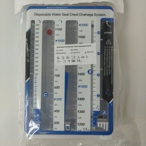 Système de <span class=keywords><strong>drainage</strong></span> thoracique jetable stérilisé et étanche pour consommables médicaux hospitaliers OEM – Bouteille de <span class=keywords><strong>drainage</strong></span> des plaies thoraciques à usage unique - Product Image 5