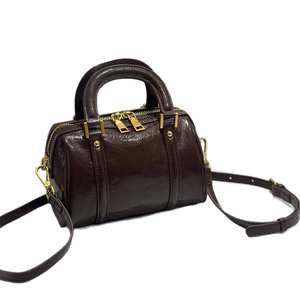 Sac rétro pour femme en cuir véritable personnalisé 2026, sac à main de haute qualité, sac à bandoulière pour femme - Product Image 6