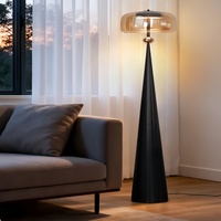 Lampadaire LED E27 de style mid-century pour hall d'hôtel et espaces commerciaux