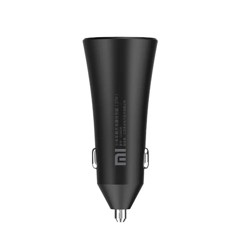 Xiaomi Mi Max 37W Car Charger Dual USB Quick Charge 5V/3A 9V/3A 12V/2.25A Fast Charge With LED Light Tips Xiaomi Car Charger