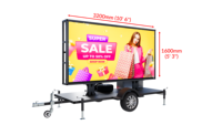 Poster publicitaire 3d pour l'extérieur, remorque Mobile P4 P6, écran d'affichage LED, carton