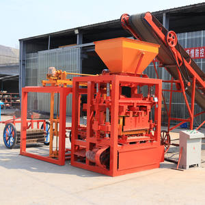 Machine semi-automatique de fabrication de blocs solides creux en béton de ciment <span class=keywords><strong>Prix</strong></span> pour blocs, pavés de briques Hourdis - Product Image 3