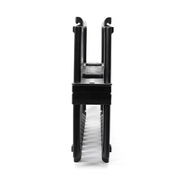 Gestionnaire de câbles ABS 24 ports 2U sous la table