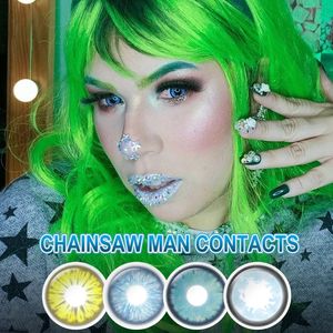 Envío Gratis Motosierra Hombre Halloween <span class=keywords><strong>Lentes</strong></span> <span class=keywords><strong>De</strong></span> <span class=keywords><strong>Contacto</strong></span> Pseyeche Hollywood Eye Cosplay Lente Suave <span class=keywords><strong>Lentes</strong></span> <span class=keywords><strong>De</strong></span> <span class=keywords><strong>Contacto</strong></span> - Product Image 3