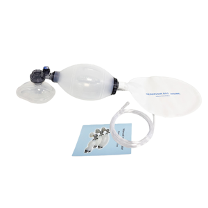 Resucitador de Silicona de Alta Calidad, Bolsa <span class=keywords><strong>Ambu</strong></span>, Tubo de Oxígeno BVM, Fuente de Alimentación Manual, Uso en Adultos, Pediátrico e Infantil - Product Image 5
