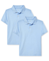 Polo Personnalisé pour Uniformes Scolaires Enfants Garçons T-Shirts Polos en Piqué