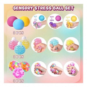 Premium Custom Anti-Anxiety Sensory Fidget <b>Squishy</b> Ball Slow Rising Mochi Ice Cube Stress Relief Toy for Kids and Adults - Product Image 4