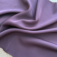 Tissu Abaya Nida doux RTS 135 g/m² en polyester large pour vêtements musulmans élégants