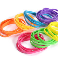 Bandas Elásticas de Goma Suaves y de Alta Elasticidad en Seis Colores, Duraderas y Resistentes, Ideales para Oficina, Venta al Por Mayor