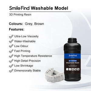 Smile Vind Hoge Precisie 405nm Acryl Zuur Lcd 3d Tandheelkundige Model Biocompatibel Water Wasbare Printhars - Product Image 4