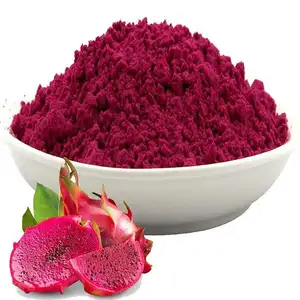 Factory bulk supply Pure Pink Pitaya powder Red Dragon Fruit Powder red pitaya freeze-dried powder