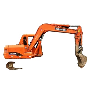 Mini-excavatrice Doosan DH80 d'occasion, 8 tonnes, moteur haute puissance, CE EPA, excavatrice hydraulique sur chenilles, équipement de construction - Product Image 1