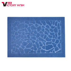Tapis d'<span class=keywords><strong>entrée</strong></span> antidérapant en polyester avec motif et forme personnalisés, avec support en TPR, tapis d'<span class=keywords><strong>entrée</strong></span> gaufré - Product Image 5
