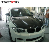 Haute qualité 2003-2013 pour BMW série 1 M1 (E82/E87) capot moteur en Fiber de carbone Vor Version Modification mise à niveau nouvel état
