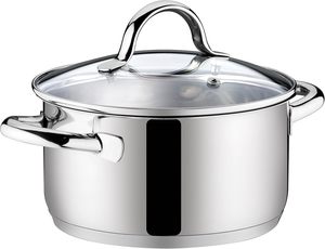 ty-Kitchenware Multifunctional <b>Kitchen</b> Cookware Stainless Steel Set Panna Saucepan Cooking Shallow Pot Stainless Steel Set - Product Image 6