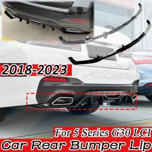 ลิ้นกันชนหลังรถยนต์ สำหรับรถยนต์ซีรีส์ 5 รุ่น G30 LCI ปี 2018-2023 สไตล์ M Sport ดิฟฟิวเซอร์กันชนล่าง อุปกรณ์ตกแต่งภายนอก - Product Image 1