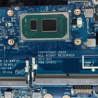 Original für Dell Latitude 5420 Laptop Motherboard I7-1185G7 CPU 54CCV 054CCV CN-054CCV LA-K491P 100% Getestetes Mainboard