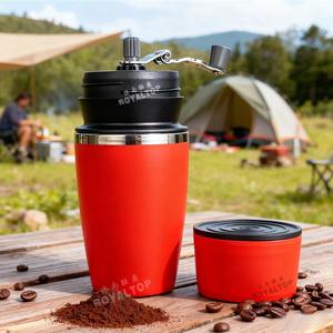 Gobelet à café isolé à servir unique 3-en-1 <span class=keywords><strong>cafetière</strong></span> goutte à goutte portable pour le camping et les voyages - Product Image 1