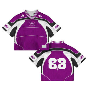 قمصان جديدة للرجال لأزياء أورلينز الجديدة زي فريق القديسين قميص كرة القدم الأمريكية مقاس كبير قمصان مزخرفة بشعارات ملابس شبابية للرجال - Product Image 2