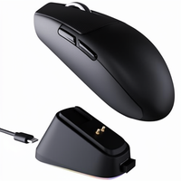 Souris de jeu sans fil ATTACK SHARK G3PRO, station de charge magnétique, capteur PixArt PAW3311, 25000 DPI, BT/2.4GHz/filaire, 59g, super légère