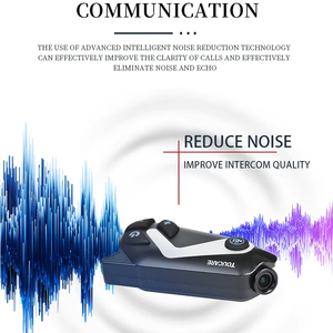 Casque de <span class=keywords><strong>moto</strong></span> intelligent T50S avec interphone, système d'intercom sans fil 1200M, casque Bluetooth, étanche IP67, interphone - Product Image 1