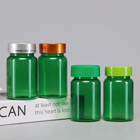 Échantillons Gratuits – Bouteille Vide en Plastique pour Médicaments, Vitamines, Pilules, Capsules – Pot de Qualité Alimentaire pour Compléments Alimentaires