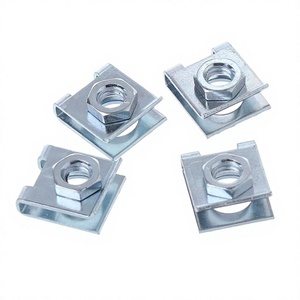 Écrou à clip M6, écrou à ressort, écrou à pression, écrou à ressort à lame, écrou de plaque d'immatriculation, écrou de fixation de plaque 18,5 mm 16 mm 9,5 mm 6 mm 3 mm, fixation automobile - Product Image 5