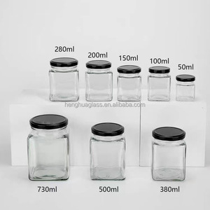 Thực Phẩm Cấp 100Ml 240Ml 350Ml <span class=keywords><strong>500Ml</strong></span> 730Ml 1000Ml Dưa Mứt Mật Ong Dầu Dừa Lọ Thủy Tinh Container Với Kim Loại Nắp - Product Image 5