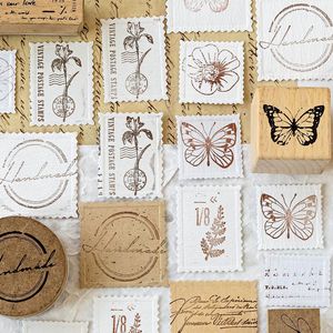 Pegatinas con Estampado en Relieve LABON, Paquete de Papel Texturizado Vintage para Scrapbooking Retro, Material para Diario Creativo - Product Image 3