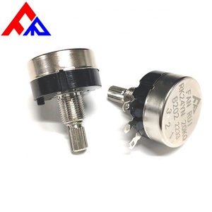 Wholesale 10K 50K 100K Metal Shaft Rotary Potentiometer Rheostats - Product Image 6