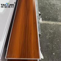 Panneau de Plafond en Pvc 9Mm Cielo Raso Laminas De Pvc Para Techo Razo Pvc Sky Slat pour Faux Plafonds