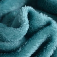 Grande couverture moelleuse en flanelle vert turquoise, super douce, pour l'hiver, couverture chauffante pour patients