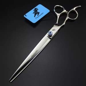 6/7/8 zoll Schwarz Ritter Professional Hair Schere Linkshänder Schere <span class=keywords><strong>Barber</strong></span> sets Scheren Friseur Salon Werkzeuge - Product Image 2