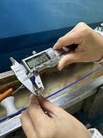 다루 26awg 은도금 무산소 구리 노이즈 감소 오디오 동축 악기 케이블 95% 주석 도금 구리 편조 쉴드 PUR