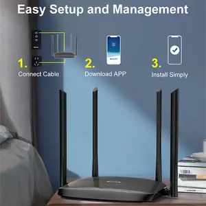 Router Wireless stabile wifi AC1200 router wireless Dual Band router Wireless 1200mbps Router di rete gigabit