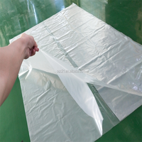 Film de protection souple de haute qualité au meilleur prix, résistant à l'humidité, en PE, imperméable, transparent, noir, pour emballage de palettes