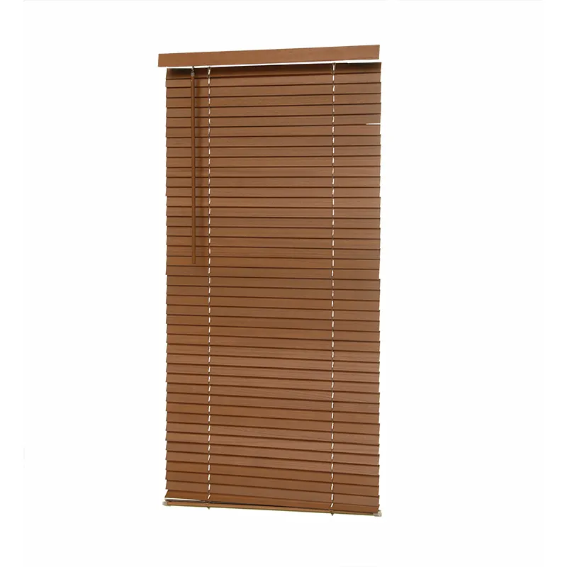 Best quality classic bead rope switch wood curtain vertical wooden blinds