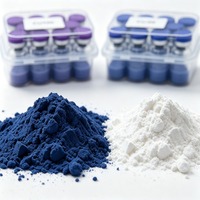Poudre de Tripeptide de Cuivre WV (CAS 89030955) Haute Pureté (99%-99.9%) Matière Première Cosmétique pour Soins Capillaires et Bucco-dentaires - 25kg en Vrac/Échantillon
