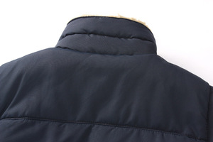 Gilet matelassé réversible pour <span class=keywords><strong>homme</strong></span>, respirant, en nylon, style décontracté, vêtement d'extérieur avec <span class=keywords><strong>blazer</strong></span> <span class=keywords><strong>sans</strong></span> manches décontracté - Product Image 3